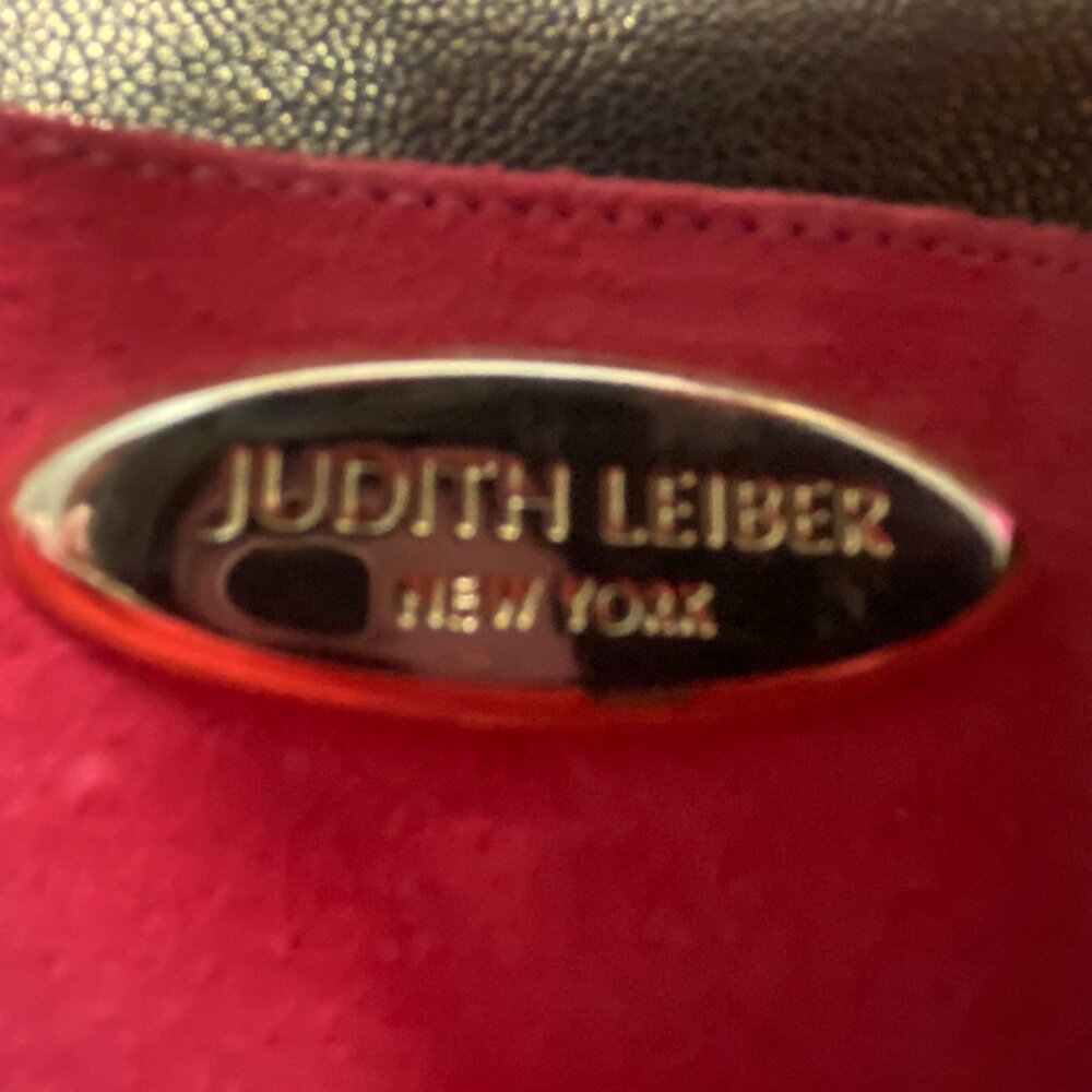 Judith Leiber Limited Edition Authentic Python Rare Double Flap Python Handbag - Picture 9 of 13